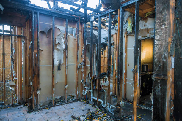 Professional Fire Damage Removal technician working in Ruckersville, VA